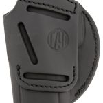 1791 Gunleather 3WH6SBLA 3-Way  IWB/OWB Size 06 Black Leather Belt Loop Fits Beretta 92 Fits Walther PPQ Fits Sig P320 Ambidextrous Hand