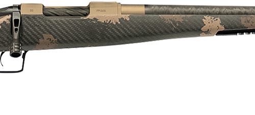 Fierce Firearms ROG65PRC20BRS Carbon Rogue  Full Size 6.5 PRC 3+1 20" Hand Lapped/Match Grade Threaded Barrel, Smoked Bronze Cerakote Steel Receiver, Sonora Ambush Camo Fierce Rogue Carbon Fiber Stock