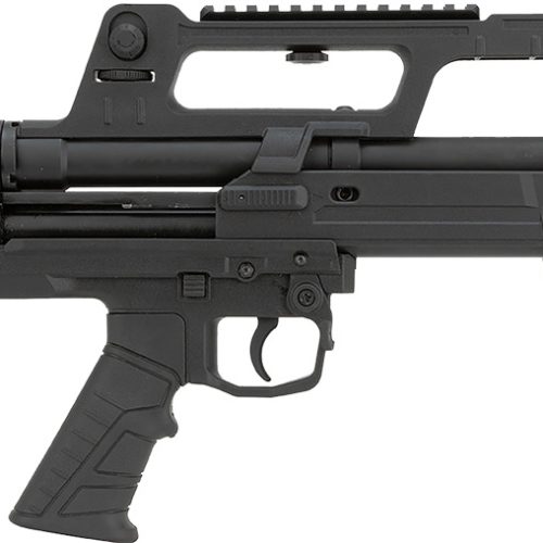 Escort HEBP12180101  BullTac 12 Gauge Pump 3" 5+1 18" Black Steel Barrel, Black Picatinny Rail Aluminum/Polymer Receiver, Bullpup w/Pistol Grip Synthetic Stock