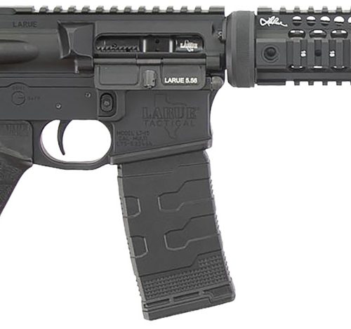 Larue Tactical LT1555612QUAD LT15  Quad Rail 5.56 30+1 12" Stealth Barrel Black Right Hand