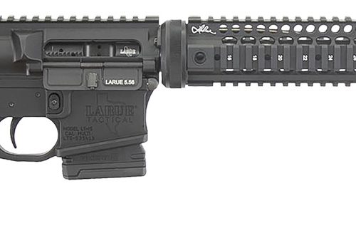 Larue Tactical LT1555616QUADLC LT15  Quad Rail 5.56 10+1 16" Stealth Barrel Black Right Hand