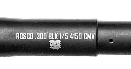 Rosco Manufacturing BL-075-HB-300BLK-5-P Bloodline  300 Blackout 7.50" Nitride 4150 CMV Barrel