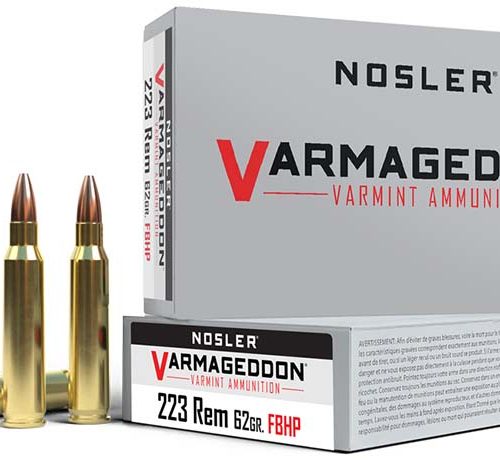 NOSLER VGA 223Rem 62gr VG HBFB 20rd