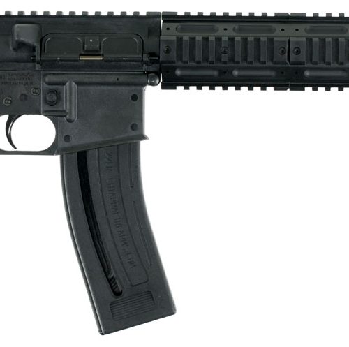Chiappa Firearms CF500090 MFour-22 Gen-II Pro Carbine Full Size 22 LR 28+1 18.50" Black Barrel & Receiver, Black 6 Position Stock, Right Hand