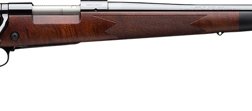 Winchester Repeating Arms 535203212 Model 70 Super Grade 243 Win Caliber with 5+1 Capacity, 22" Barrel, High Polished Blued Metal Finish & Satin Fancy Walnut Stock Right Hand (Full Size)