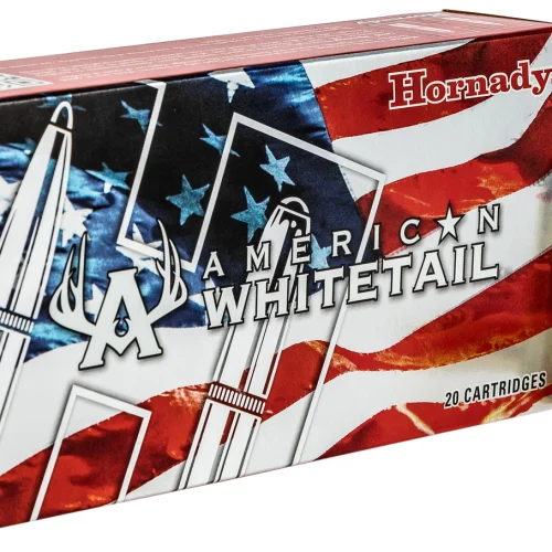 Hornady 82242 American Whitetail  450Bushmaster 245gr InterLock 20 Per Box/10 Case