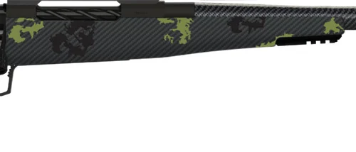 Fierce Firearms TROG65PRC22BF CT Rogue  6.5 PRC 3+1 22" Carbon Fiber Barrel, Black Cerakote Titanium Rec, Forest Camo Rogue Stock