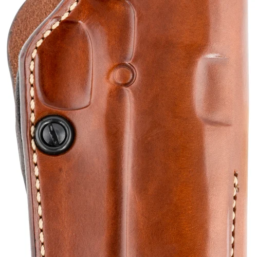 Galco PHX124 Phoenix  OWB Tan Leather Belt Slide Fits S&W N Frame Fits 5" Barrel Right Hand