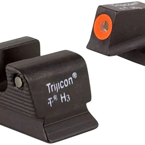 Trijicon 600624 HD Night Sights  Green/Tritium Orange Outline Front Sight-Green Tritium Black Outline Rear Sight Beretta PX4