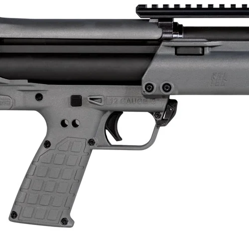 Kel-Tec KSGGY KSG  Sports South Exclusive 12 Gauge 14+1 3" 18.50" Barrel, Exclusive Tactical Gray Fixed Bullpup Stock, Includes Picatinny Rails