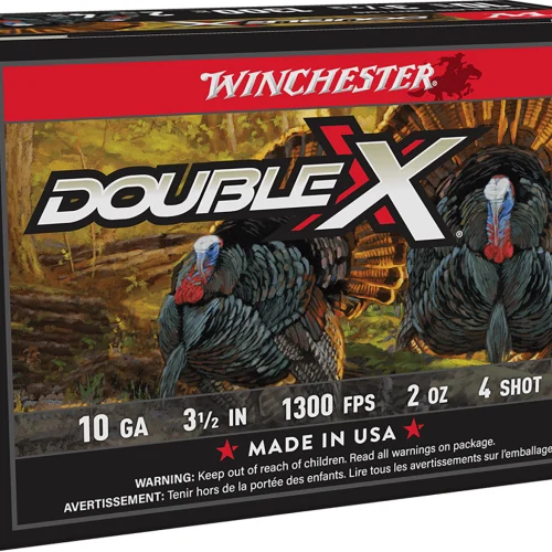 Winchester Ammo STH104 Double X High Velocity Turkey 10Gauge 3.50" 2oz 4Shot 10 Per Box/10 Case