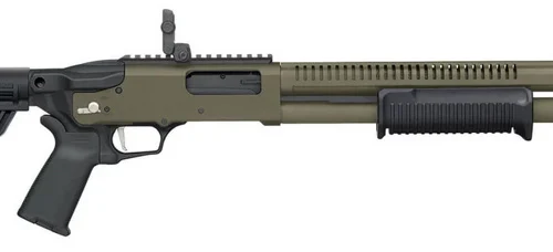 MOSS 590R 12GA 18.5 MAGPUL MBUS ODG 7RD