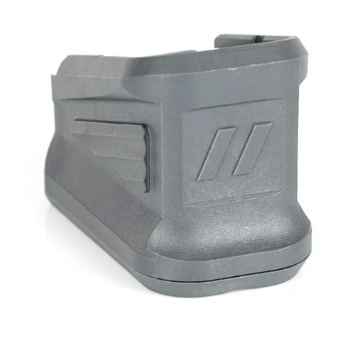 ZEV +5 BASEPAD FOR GLOCK 17 MAGAZINE GRAY