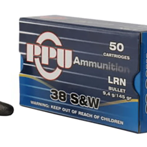 .38 S&W LRN 145gr