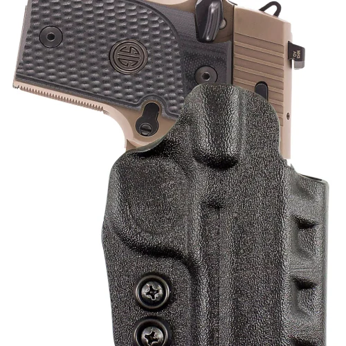 DeSantis Gunhide D94KA7QZ0 Cazzuto  OWB Black Kydex Paddle Fits Ruger 57 Right Hand