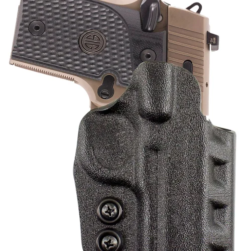 DeSantis Gunhide D94KAB6Z0 Cazzuto  OWB Black Kydex Paddle Fits Glock 19/19 Gen 5/19X/23/32/45 Right Hand