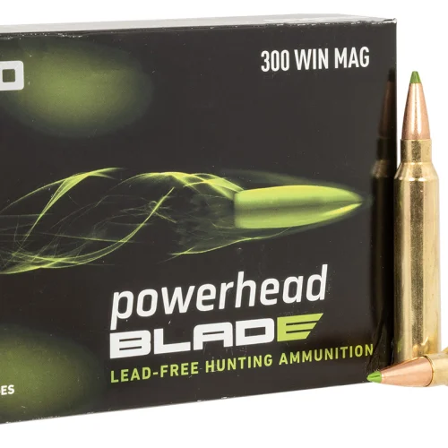 SAKO (TIKKA) JASPHB300WM170B PowerHead Blade 300WinMag 170gr 20 Per Box/10 Case