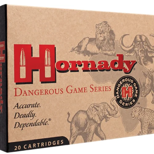 Hornady 8265 Dangerous Game  416Rigby 400gr Dangerous Game Solid 20 Per Box/6 Case