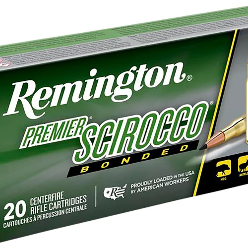 Remington Ammunition 29335 Premier Scirocco Bonded 7mmRUM 150gr Swift Scirocco Bonded 20 Per Box/10 Case
