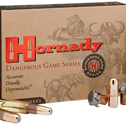 Hornady 82661 Dangerous Game  416Rigby 400gr DGX Bonded 20 Per Box/6 Case