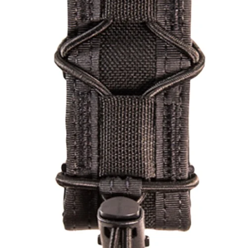 High Speed Gear 13PT10BK TACO Mag Pouch Single Black Nylon Belt Compatible w/ Pistol