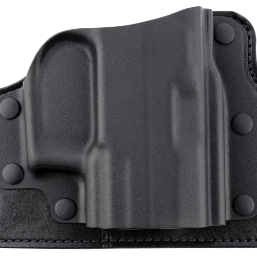 Galco TS820B TacSlide  OWB Black Kydex/Leather Belt Slide Fits Beretta APX Fits Taurus G3 Fits Sig M18 Right Hand