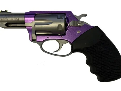 CHARTER ARMS LAVENDER LADY II .38 SPL. LARGE ALUMINUM 6 SHOT 2.2IN FIXED LITEPIPE STANDARD LAVENDER STAINLESS STEEL 53640