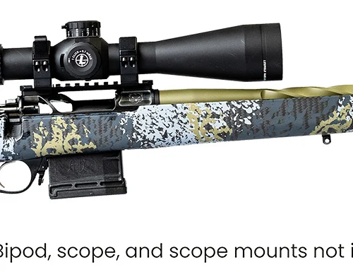 Horizon Firearms RF008S392216C13 Venatic 2023 7mm PRC 22" Spiral Fluted Threaded Barrel, Drilled & Tapped Receiver, Iota EKO X Carbon Fiber Stock