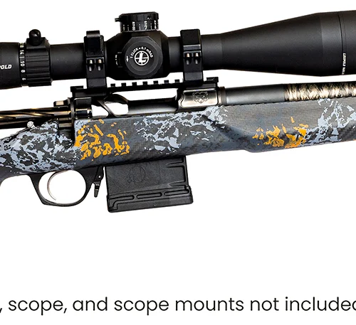 Horizon Firearms RF010A392214C18 Venatic Carbon 7 PRC 22" Fluted Threaded Barrel, Drilled & Tapped Receiver, Arca Rail Forend, Iota EKO Carbon Fiber Stock