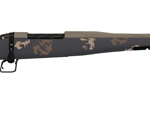 Fierce Firearms TWROG65PRC22BRS Twisted Rogue 6.5 PRC 22" Smoked Bronze Cerakote Steel Threaded Barrel, Drilled & Tapped Steel Receiver, LR Negative Comb Sonora Ambush Camo Carbon Fiber Stock