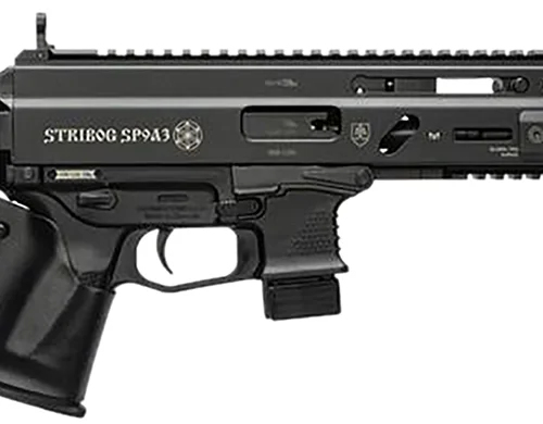 Grand Power 810091158166 Stribog SP9A3 *CA Compliant 9mm Luger 10+1 16" Black