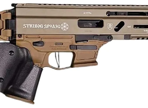 Grand Power 810091158197 Stribog SP9A3G *CA Compliant 9mm Luger 16" Flat Dark Earth