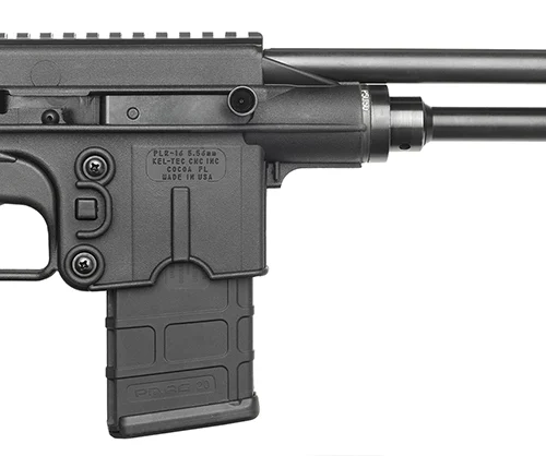 Kel-Tec PLR16BLK PLR16  5.56x45mm NATO 10+1 9.20" Black Steel Barrel & Receiver, Black Polymer Grips