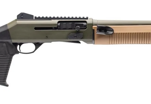 ERMOX XDEFENSE OX 12GA 18.5 TAN ODG X SEMI SG