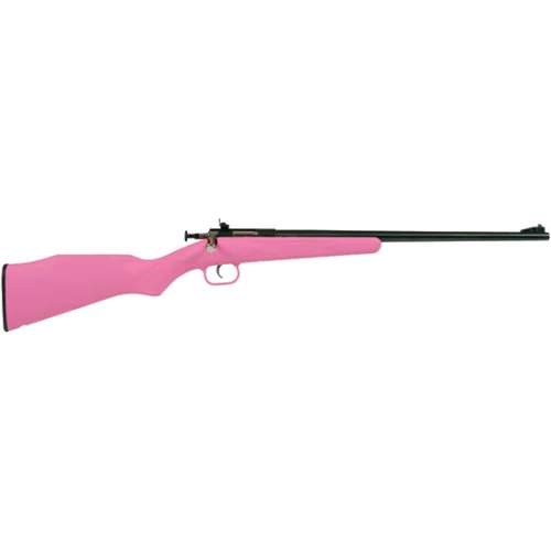 KSA CRICKETT 22LR 16 PINK SYN STOCK BLUE BBL