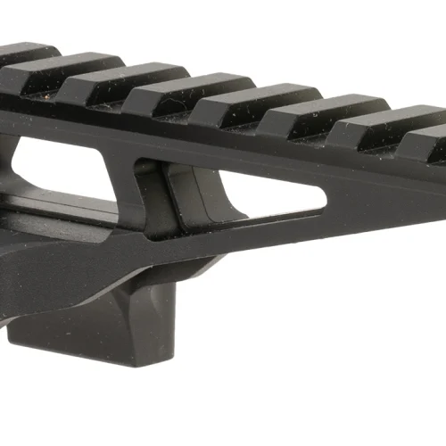 Warne 7860M DiviingBoard Mount  Black Aluminum 34mm Tube Picatinny Rail
