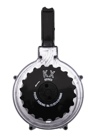 Drum Magazine AR-15 5.56 Polymer Clear 50rd