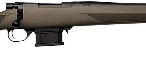 Howa HMA6ARCSG M1500 Mini Action 6mm ARC 5+1 22" Black Steel Threaded Barrel, Matte Blue Steel Receiver Drilled & Tapped, Fixed HTI Green Synthetic Stock