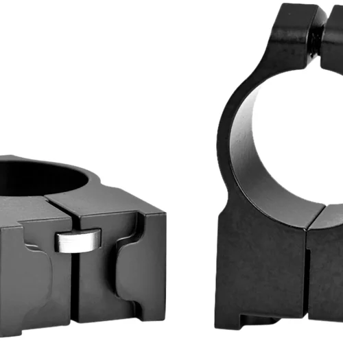 Warne 2R7M Maxima  Matte Black Steel 1" Tube High,  Fits Ruger M77/Hawkeye/Super Redhawk