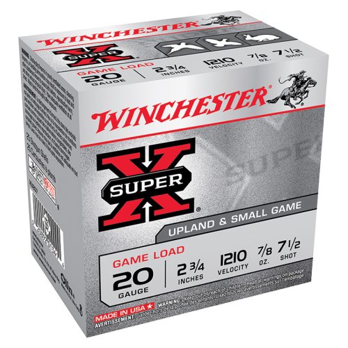 SuperX 20Ga 2.75" 7/8oz Game #7.5