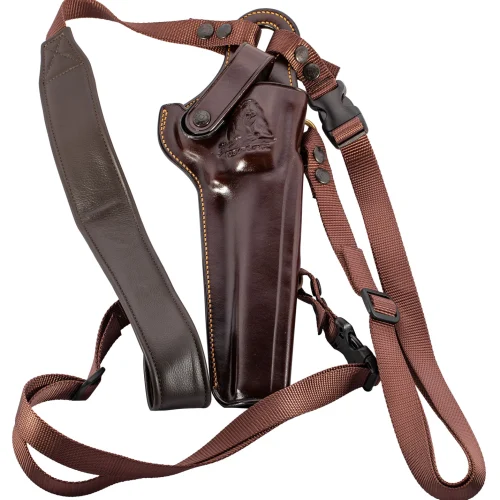 Galco KK130H Kodiak Chest Holster Havana Brown Leather Shoulder/Torso Strap Fits Ruger Super Redhawk 7.50" Right Hand