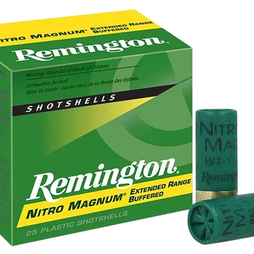 Remington Ammunition 20376 Nitro Magnum  12Gauge 3" 1 5/8oz 6Shot 25 Per Box/10 Case