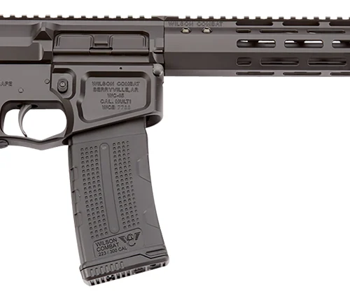 Wilson Combat TRRCRB556168 Recon Tactical 223 Rem/5.56 NATO 30+1 16" Black Threaded Barrel, Black Armor-Tuff Aluminum Receiver, M-LOK Handguard, Black Synthetic Wilson/Rogers Super Stoc Stock