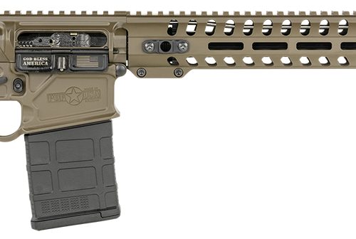 Patriot Ordnance Factory 01737 Rogue Prescott 6.5 Creedmoor 20" DI 20+1 Patriot Brown Rec/14.50" Renegade M-LOK Stainless Steel Fluted Barrel Black Adjustable Stock Black Polymer MFT Grip Right Hand