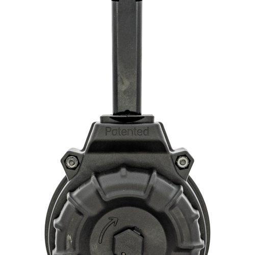ProMag DRMA94   50rd Drum 9mm Fits Taurus TH9 Black DuPont Zytel Polymer