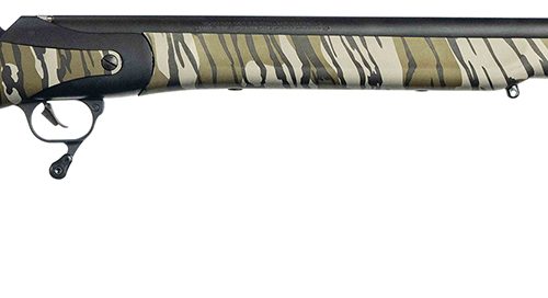 Thompson Center Arms Llc 2275R Triumph Muzzleloader 50 Cal Black Nitride Barrel & Receiver, Fixed FlexTech Mossy Oak Bottomland Synthetic Stock