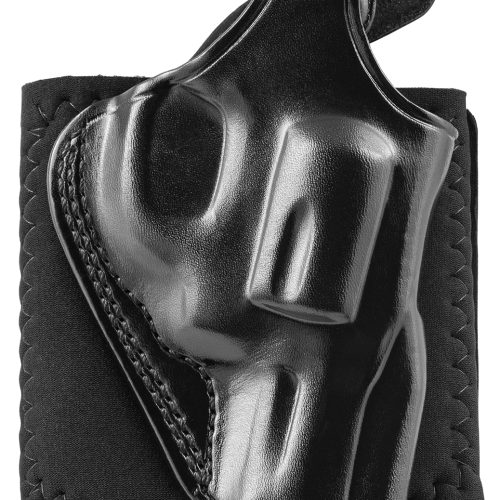 Galco AG286RB Ankle Glove Size Fits Ankles up to 13" Black Leather Hook & Loop Compatible w/Glock 26/27Gen3-5/Glock 33 Right Hand