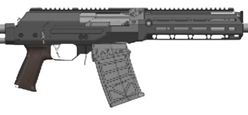 JTS M12AK-LWH    AK 12GA 5R SKEL STOCK