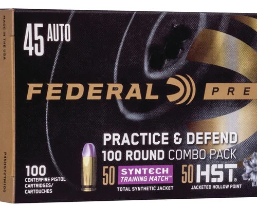 Prem 45ACP 230gr P&D HST/Syntech Combo