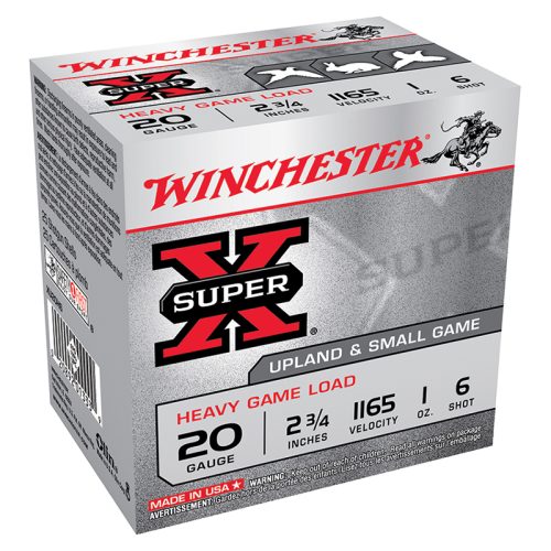 SuperX 20Ga 2.75" 1oz HG #6